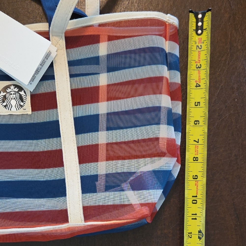 NWT - Starbucks RARE Mesh Tote + Mini Tote - Picture 11 of 13
